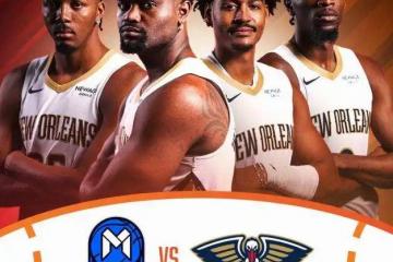 NBA季前赛：首秀三分球6中1！NBA冠军后卫联手锡安