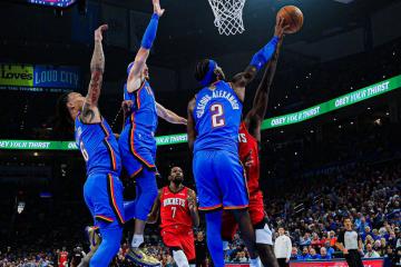 雷霆5连胜！即使非完整阵容，年轻战队已显断档优勢(shì)