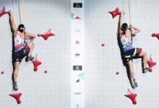 攀(pān)岩 | 世锦赛：中国选手获得女子速度赛亚军、季军
