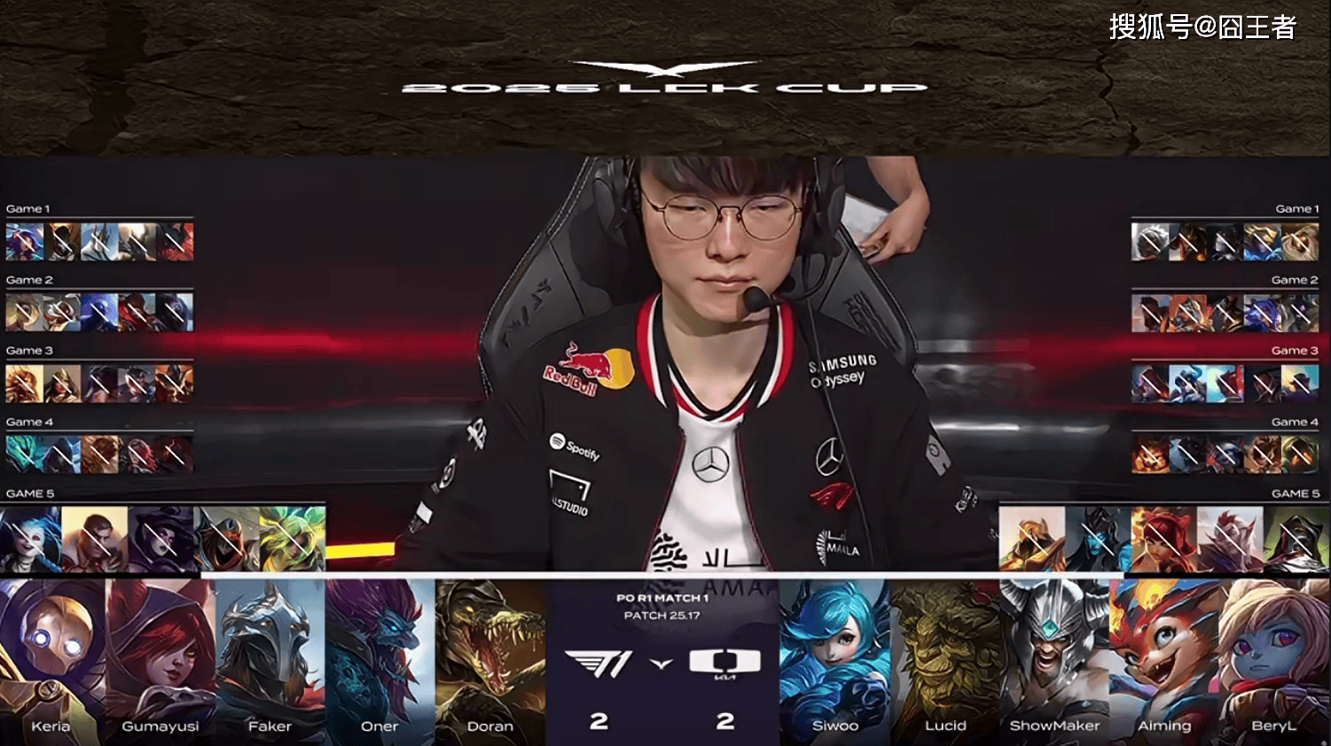 LCK季后赛：功亏一篑，T1鏖战五局，战胜DK，许秀白忙活了(le)