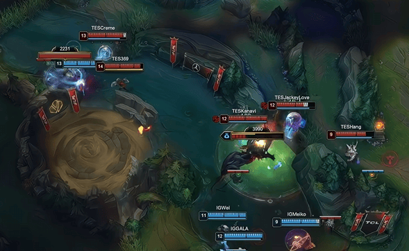 TES IG线下观赛燃炸,这款游戏同盟战更热血(xuè)