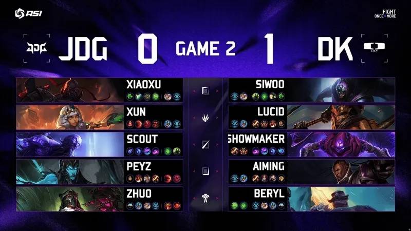 LOL亞(yà)洲邀请赛JDG0:2不敌DK，LPL与LCK实力差距明显？