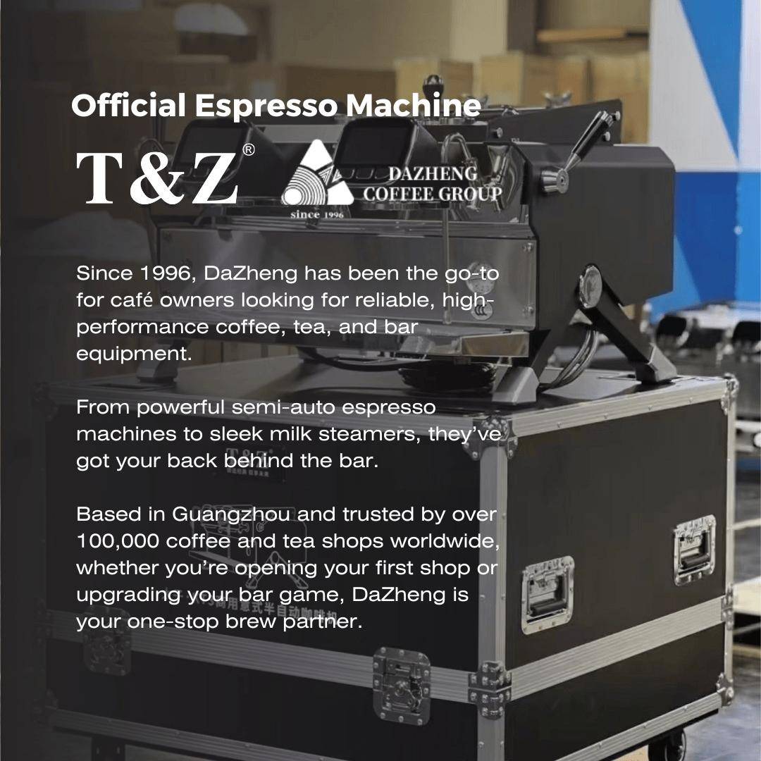 赛事回顧(gù)|新加坡全国咖啡锦标赛(SNCC)比赛指定用机:Tamp;Z品牌飞跃咖啡机闪耀国际舞台,广受好评!