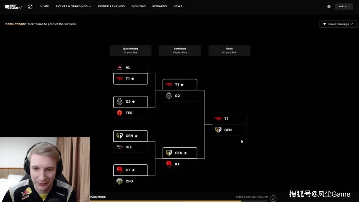 LOL傳(chuán)奇打野预测GEN夺冠！管泽元分析淘汰赛：滔搏(bó)打G2是无敵(dí)的
